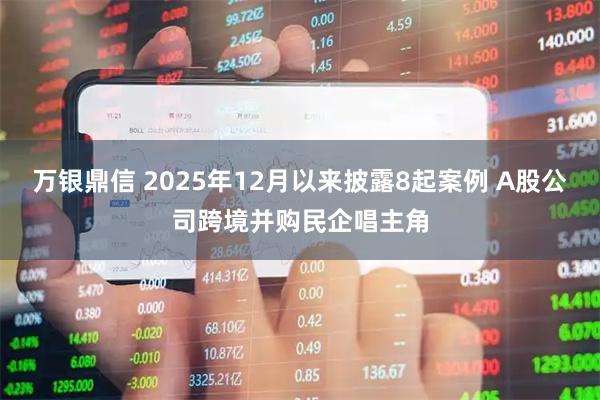 万银鼎信 2025年12月以来披露8起案例 A股公司跨境并购民企唱主角